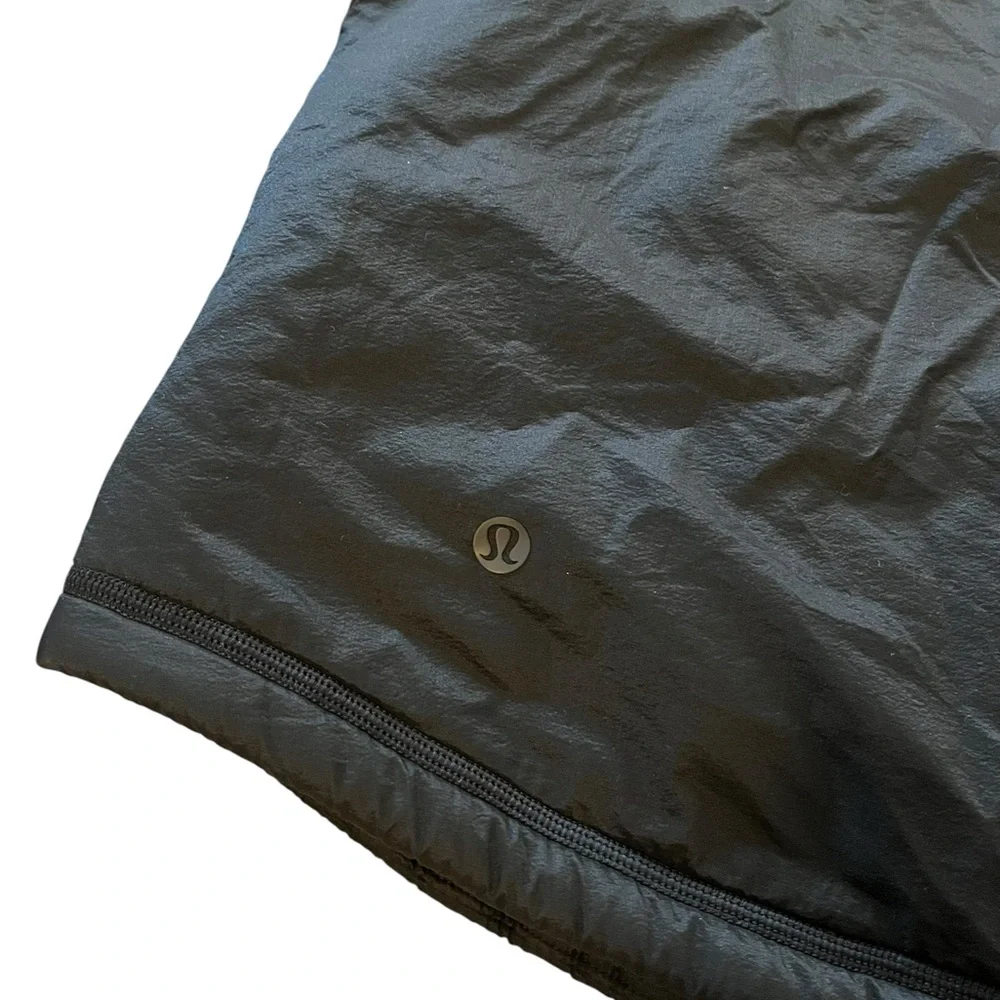 Lululemon Womens 4 Black Sherpa Button Up‎ Jacket
